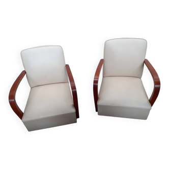 pair of armchairs