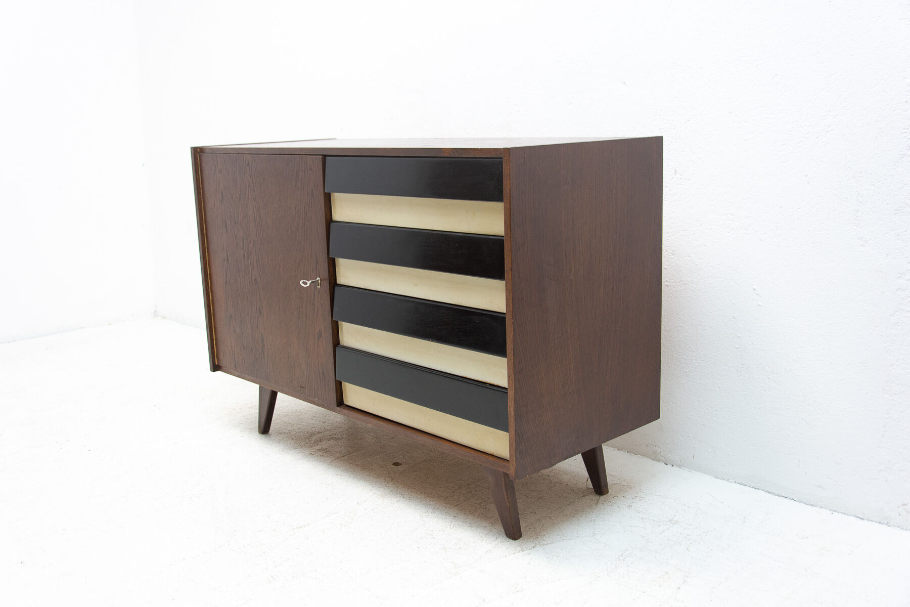 Mid century chest of drawers U-458 by Jiri Jiroutek, Czechoslovakia, 1960´s