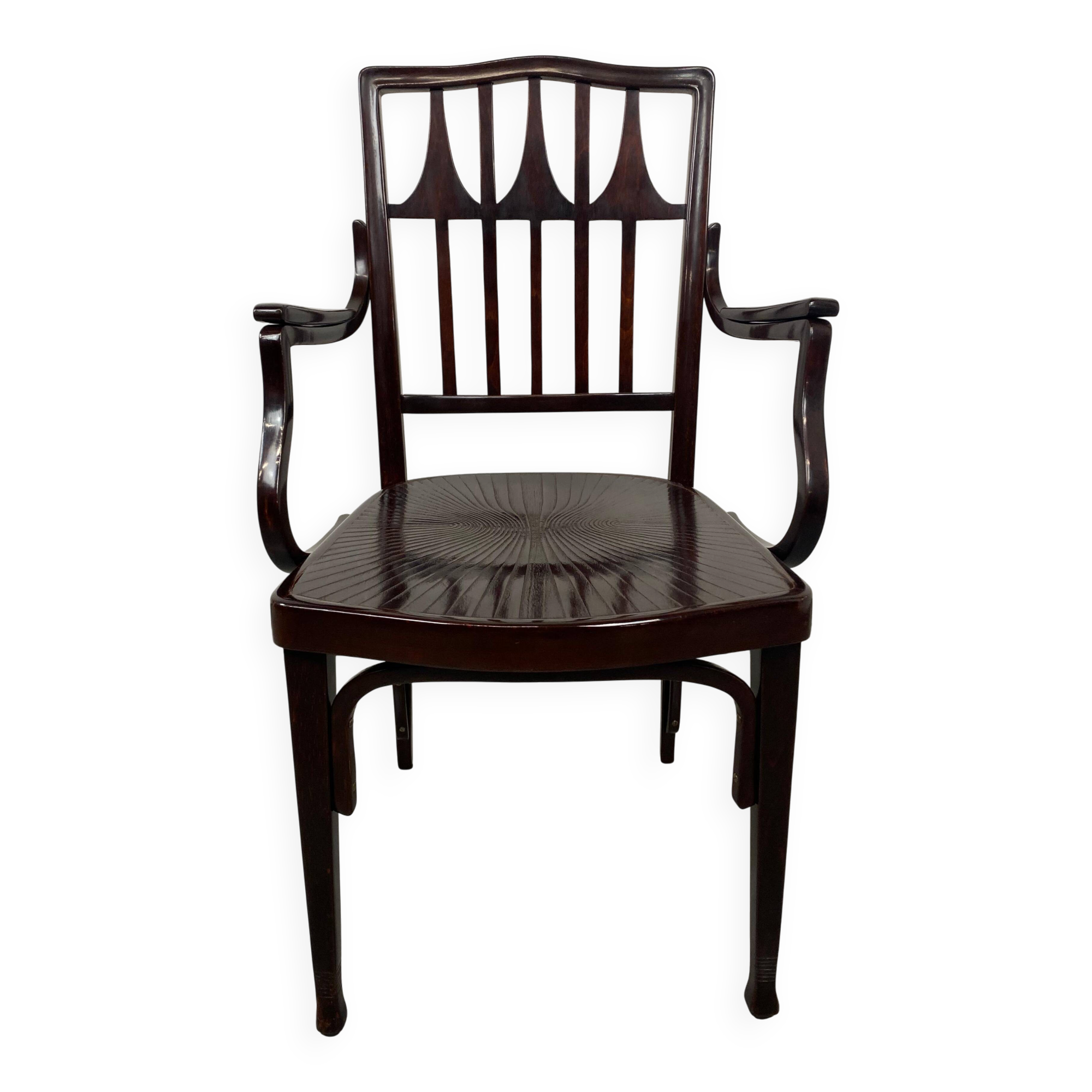 Office chair Secession nr.327 by Koloman Moser for J.&J.Kohn