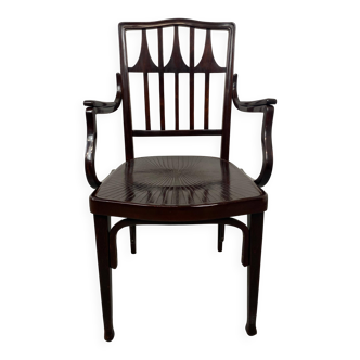 Office chair Secession nr.327 by Koloman Moser for J.&J.Kohn