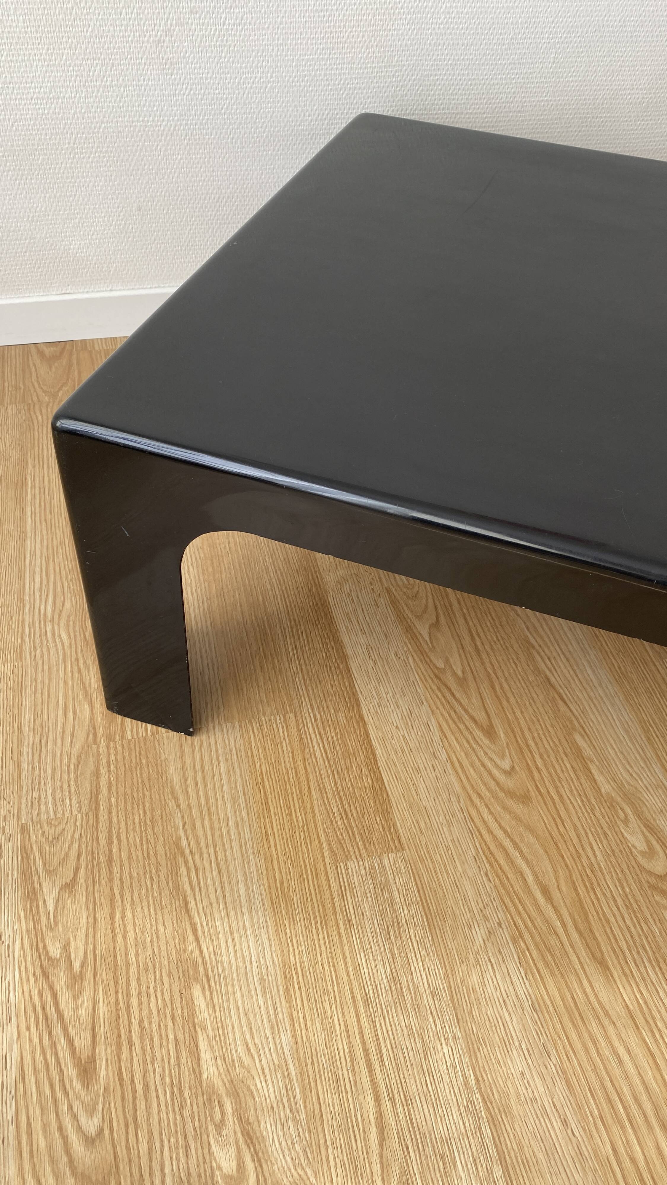 70s fiberglass coffee table