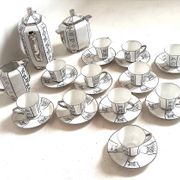 Art Deco coffee service 14 pieces