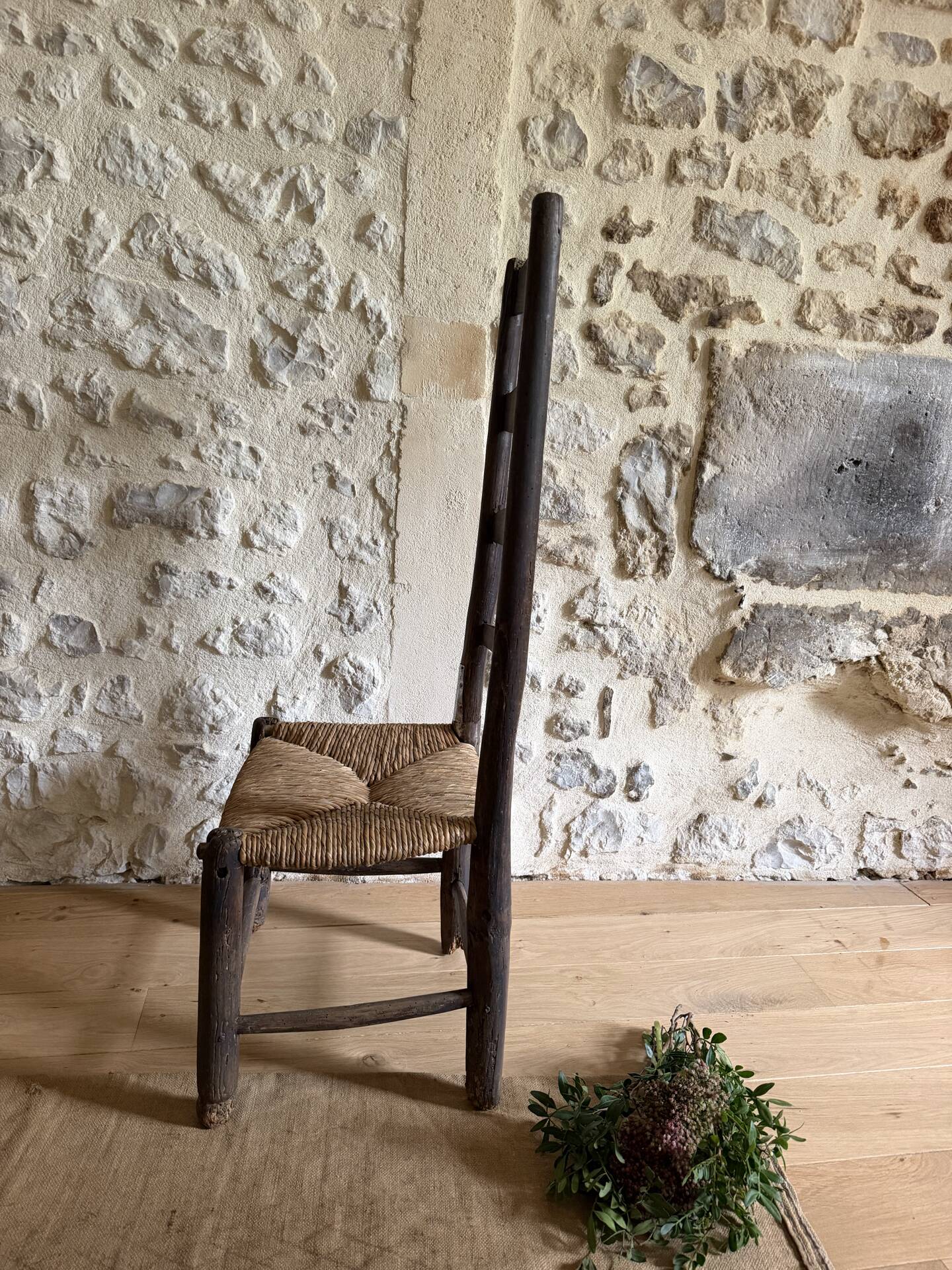 Brutalist popular art chair