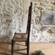 Brutalist popular art chair