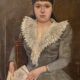 Portrait of a woman reading