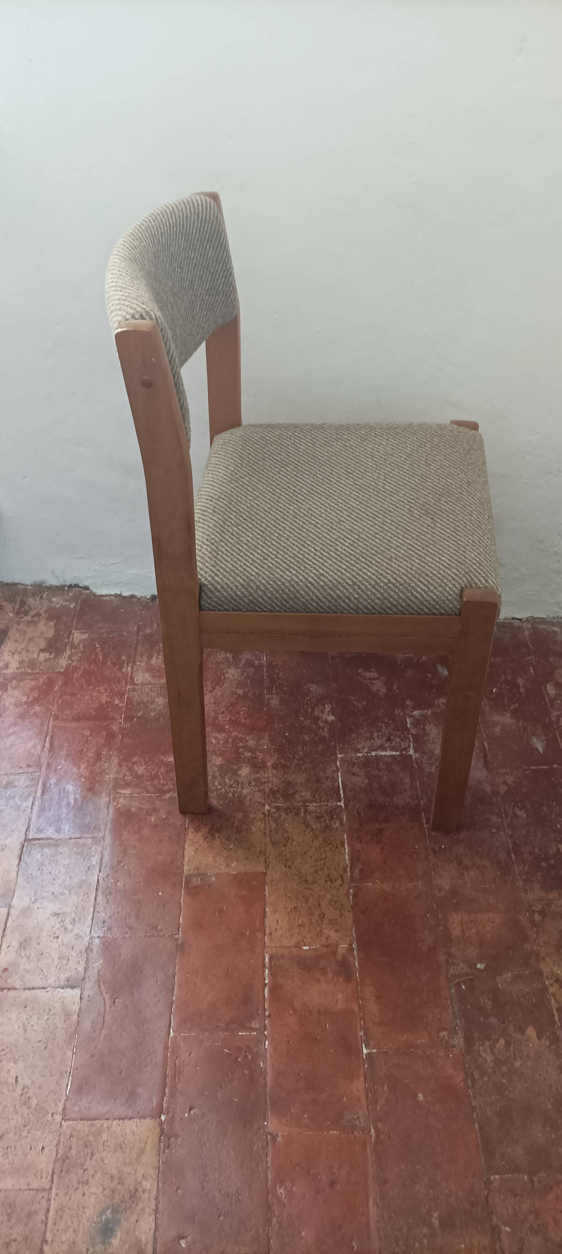 Set de 4 chaises baumann année 1970