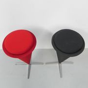 Set of 2 Verner Panton stools