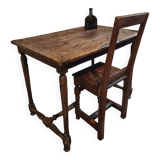 Antique French Table | 19th Century | Oak & Pine