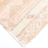 Narrow turkish runner rug 293x59cm