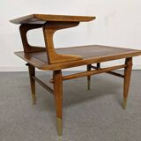 Table basse, d'appoint moderniste par Lane USA, vers 1950