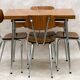Lot de (1Table + 4 Chaises) "Supermatic"
