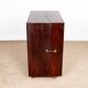 Danish bar cabinet on wheels in rosewood and brass by Jorgen Clausen