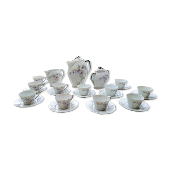 "Royal Epiag" porcelain coffee service 1940s