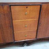 Enfilade art deco in vintage rosewood