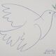 Pablo Picasso: The Dove of Peace, signed lithograph