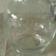 Carafe pichet en cristal decor grave
