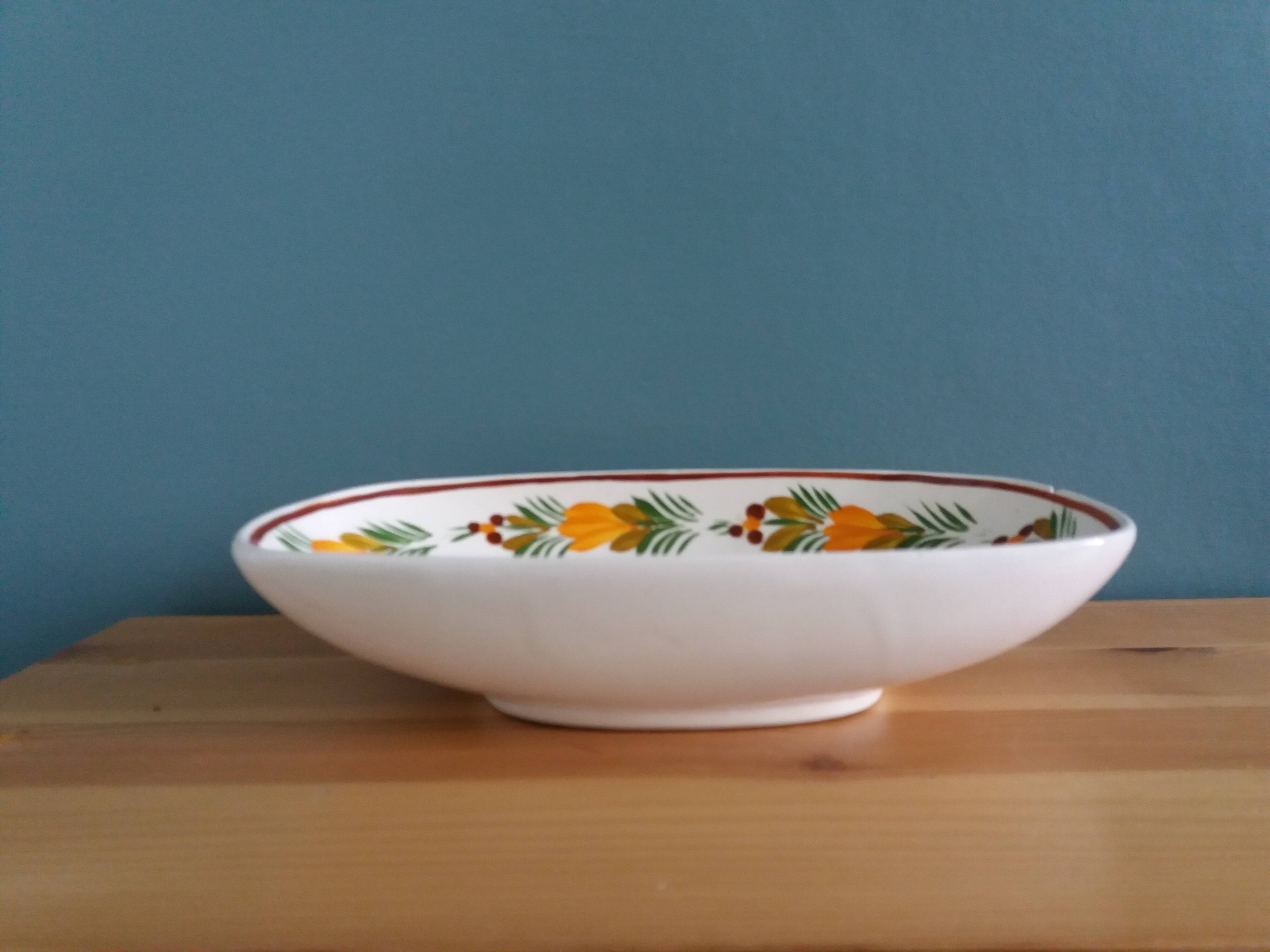 HB Henriot Quimper signed 70s ramekin empty pocket