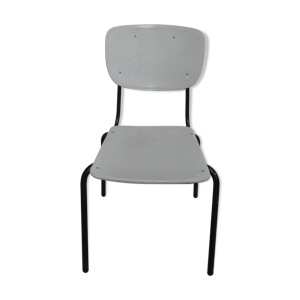 Chaise vintage grise