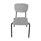 Chaise vintage grise