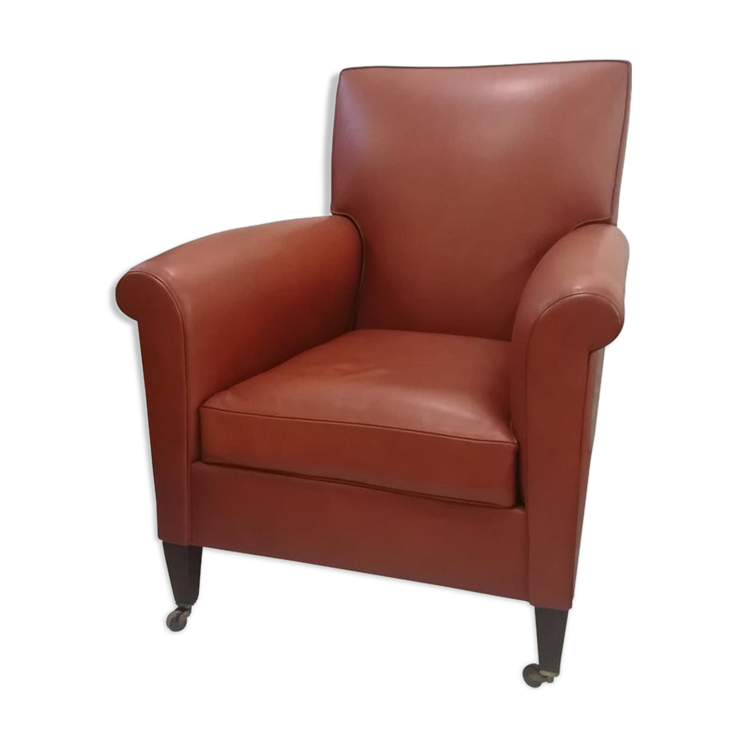 Leather armchair circa 1930