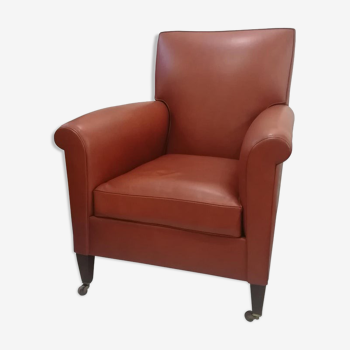 Leather armchair circa 1930