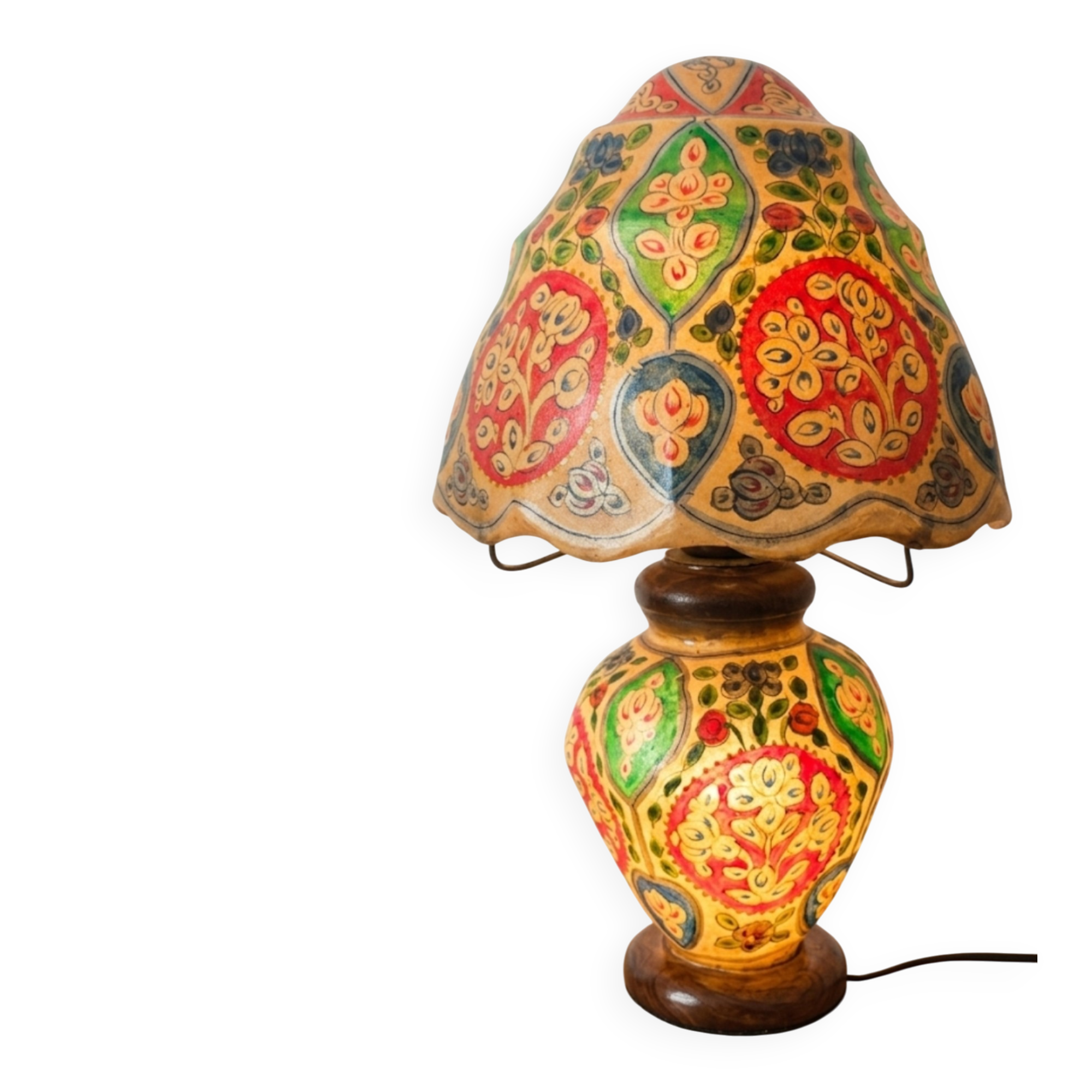 Handcrafted lamp