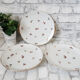 Dessert dishes in Limoges porcelain