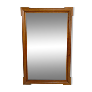 Miroir en noyer d'époque Napoléon III, France, circa 1870