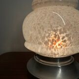 Ceiling light or glass lamp from Clichy Art Deco