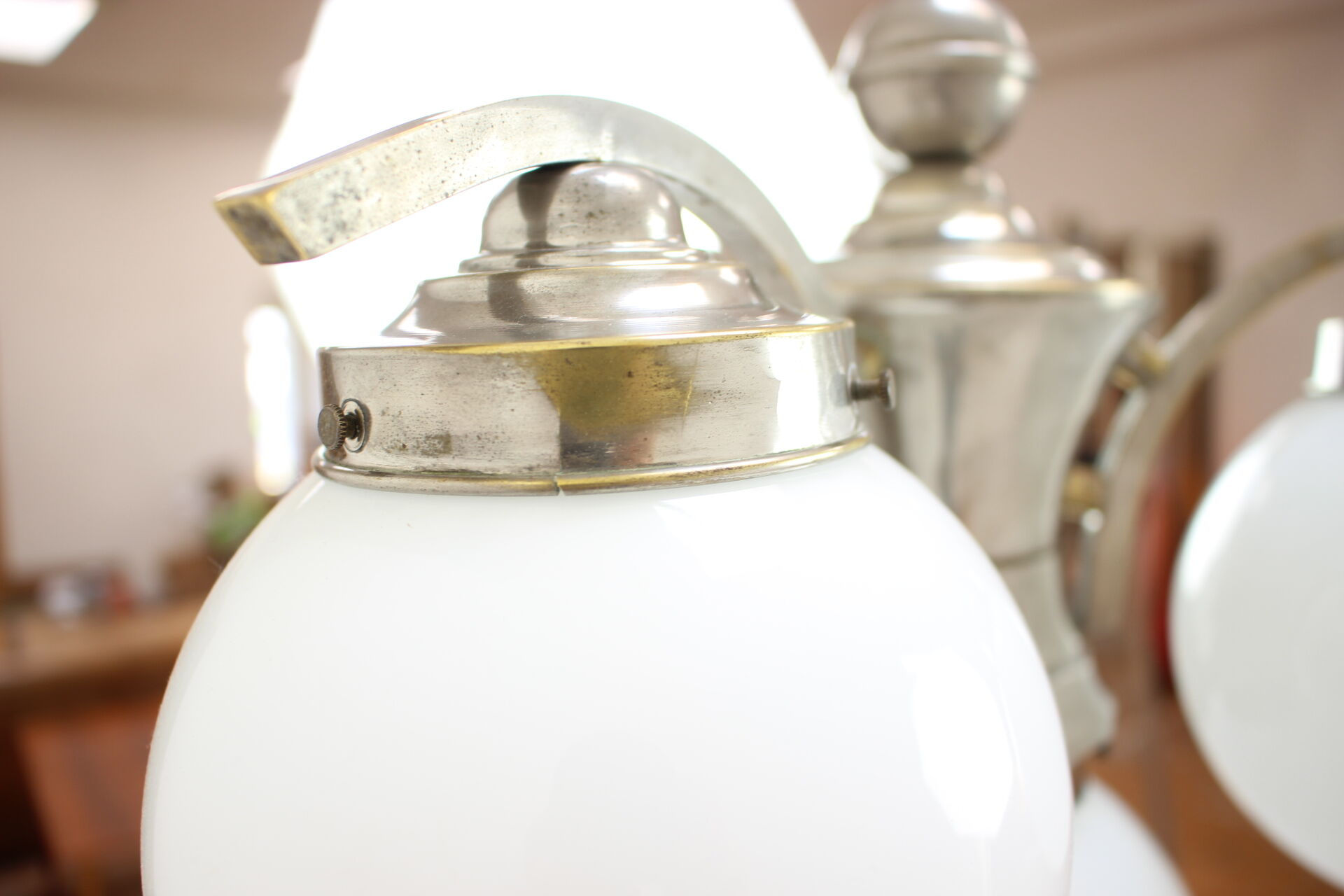 Art Deco chandelier, 1930's.