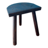 Wooden milking tripod stool