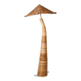Shroom 002 Rattan Floor Lamp
