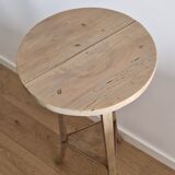 Old pedestal table driftwood