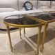 Bronze coffee table by Maison Bagues circa 1950