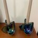Pair of vintage Verceram candle holders