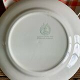 4 Moulin Des Loups “dishcloth” flat plates