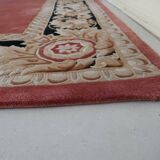 Handmade wool rug, China