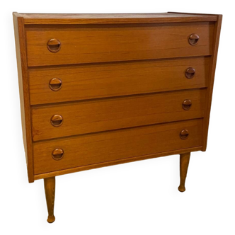 Vintage wooden chest of drawers