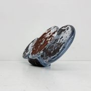 Mid-century abstract glass sculpture, 1970s
