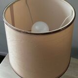 Le Dauphin house lamp in wood and brass from the 70s-80s