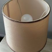 Le Dauphin house lamp in wood and brass from the 70s-80s
