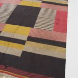Rare Geometric Carpet by Antonin Kybal, 1948s