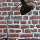 Lampe de bureau marron 70's