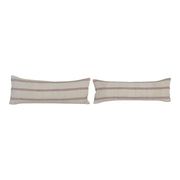 Lot de 2 housses de coussin turque vintage 20x58 cm