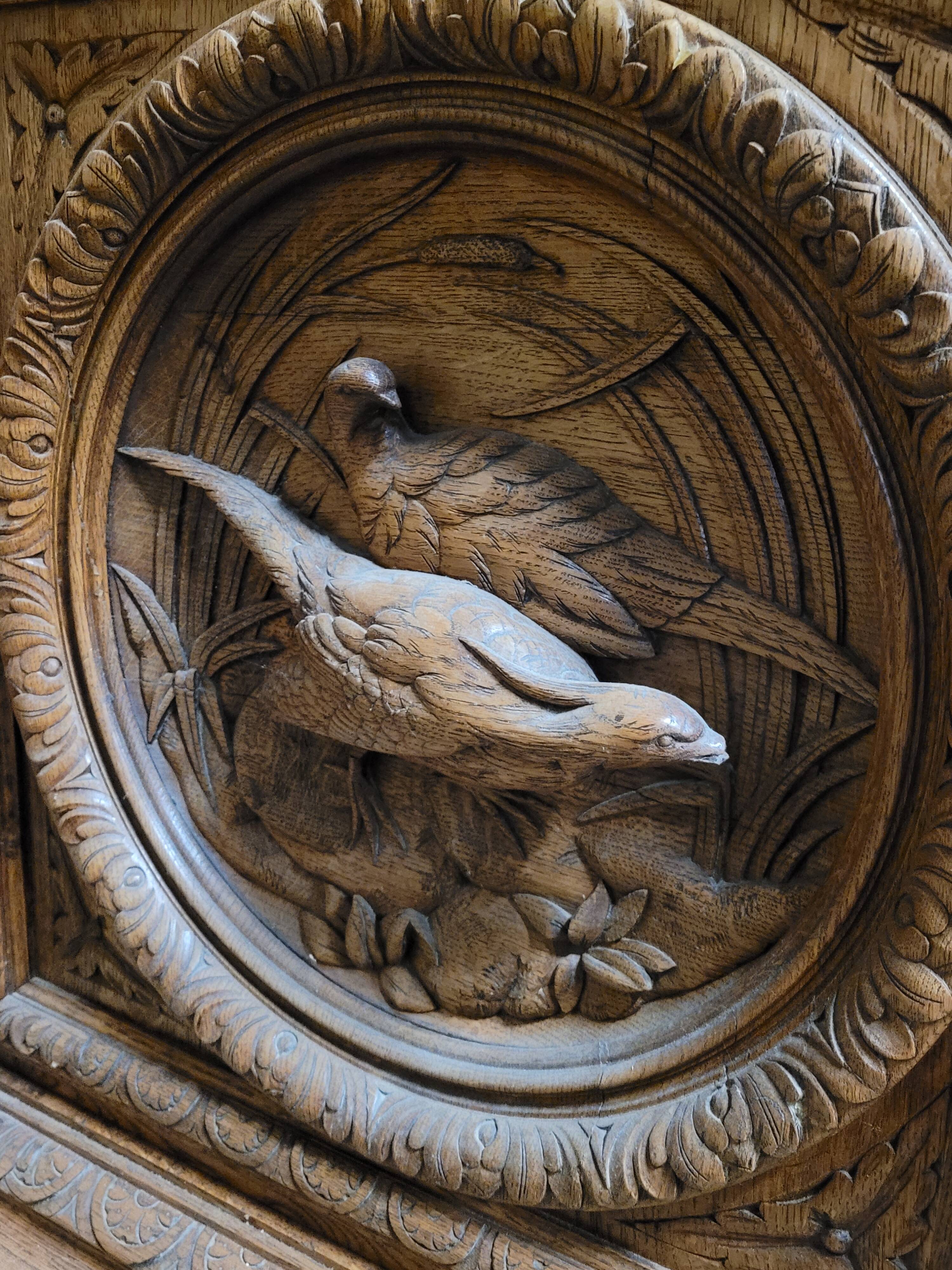 Buffet de chasse style Henri II époque Napoléon iii
