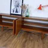 Scandinavian vintage teak row