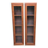 2 Scandinavian glass libraries