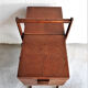 Vintage Wood Worker / Sewing Box / Oak / Compass Feet / Retro / Vintage / 1950