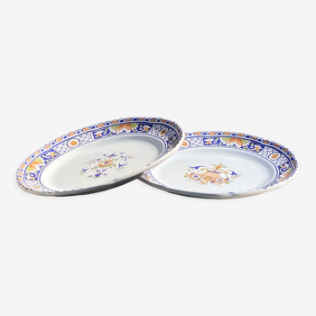 Anciennes assiettes plates