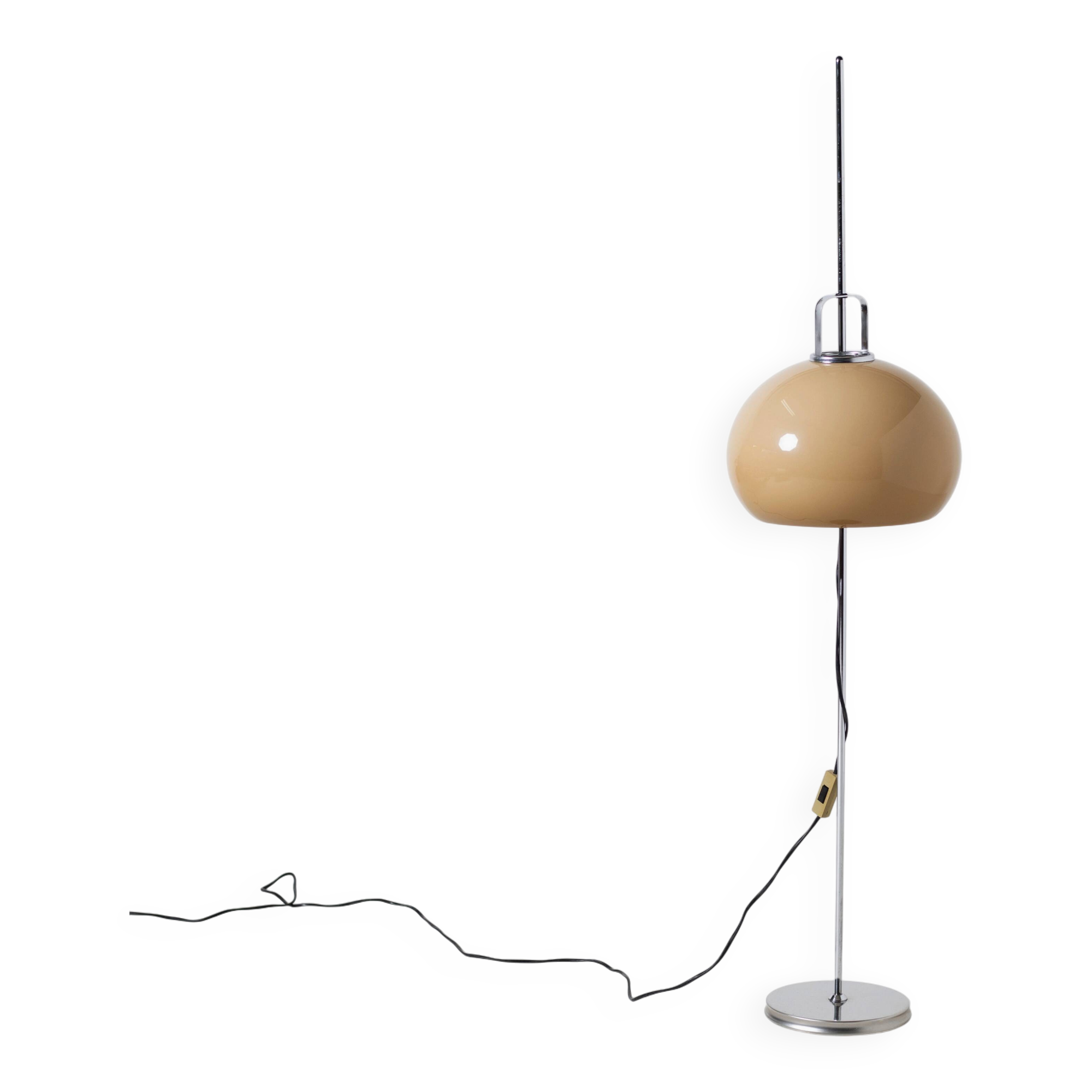 Space Age floor lamp by Luigi Massoni for Meblo, Yugoslavia, 1970s